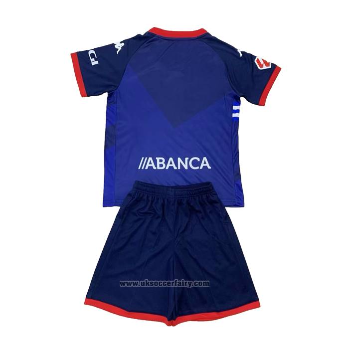 Deportivo La Coruna Away Shirt Kids 2024-2025